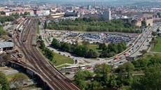 Staré nádraží. Mezi kolejemi, Vaňkovkou a řekou Svratkou plánuje město novou... Staré nádraží. Mezi kolejemi, Vaňkovkou a řekou Svratkou plánuje město novou...