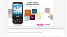 T-Mobile G1 je stále inzerován na webu amerického T-Mobile