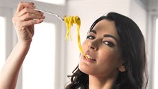 Nigella Lawson v kuchyni