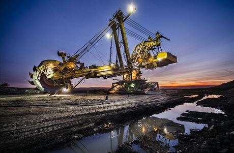 Dl Vrany spolenosti Vranská uhelná (Czech Coal).