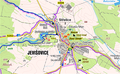 MAPA: Jeviovice