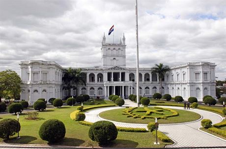 Palacio de López v hlavním mst Paraguaye Asunciónu.