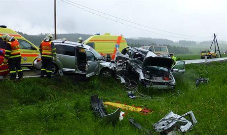 Tragická nehoda na Bruntálsku (16. kvtna 2014)
