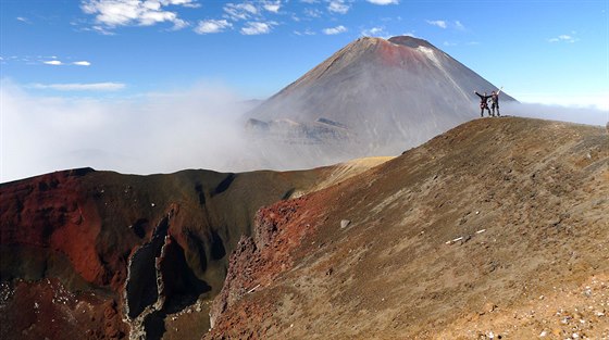 Výstup na nádherné sopky v národním parku Tongariro