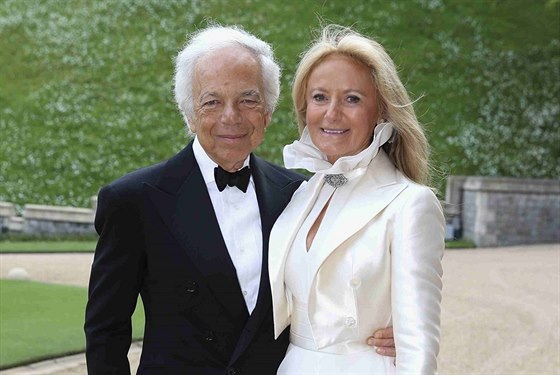 Ralph Lauren s manelkou Ricky Anne Loew-Beerovou.