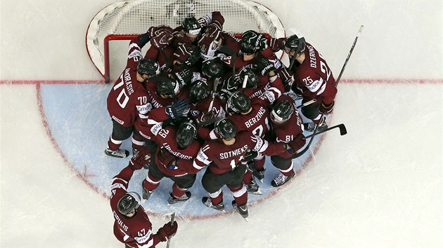 OK. Hokejist Lotyska slav na MS neekanou vhru nad USA.