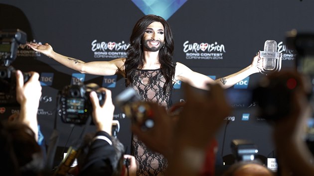 Vtzem letonho ronku televizn psov soute Eurovize se v noci na nedli v dnsk Kodani stala vousat zpvaka Conchita Wurst z Rakouska, za kterou se skrv 25let rakousk travesti zpvk Thomas Neuwirth (10. kvtna 2014).