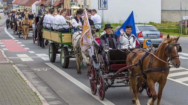 Formanské jízdy v Kunovicích, které předcházely tradiční Jízdě králů.