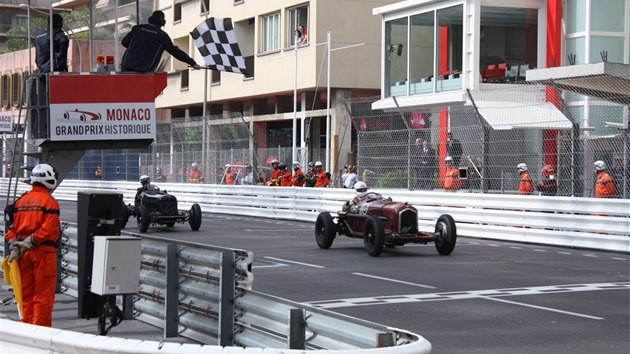 Grand Prix de Monaco Historique: Fotofini ve td pedvlench monopost.