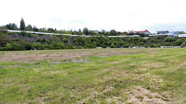 Msto po mnoha letech, kdy brnnsk stadion za Lunkami zarostl v dungli, nechalo plochu hit vysekat. Znamen to vak, e se rekonstrukce oddaluje.