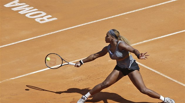 Serena Williamsov ve finle turnaje v m.