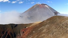 Výstup na nádherné sopky v národním parku Tongariro Výstup na nádherné sopky v národním parku Tongariro