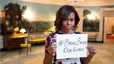 K twitterové kampani za osvobození unesených kolaek se pipojila i Michelle...