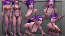 World of Warcraft - Night Elf nový model