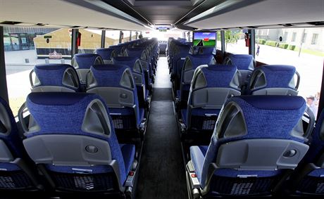 Autobus spolenosti Student Agency, pod kterou patí i dopravce RegioJet.