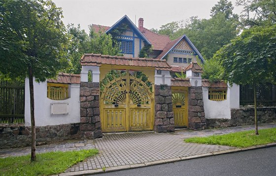 Jurkoviova vila ped rekonstrukcí