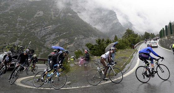 PELOTON GIRA 2014. ei v nm stejn jako pi roníku 2013 chybli.