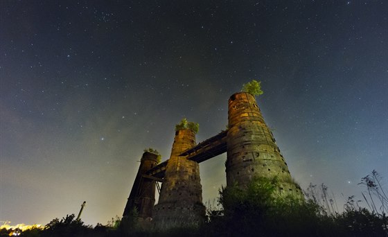 Ve vápenných pecí Vojtských hutí v bývalé Poldovce jsou kulturní památkou