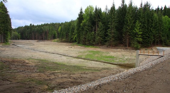 Karvainský rybník má rozlohu 1,5 hektaru. Najdete ho v lesích Píseckých hor.