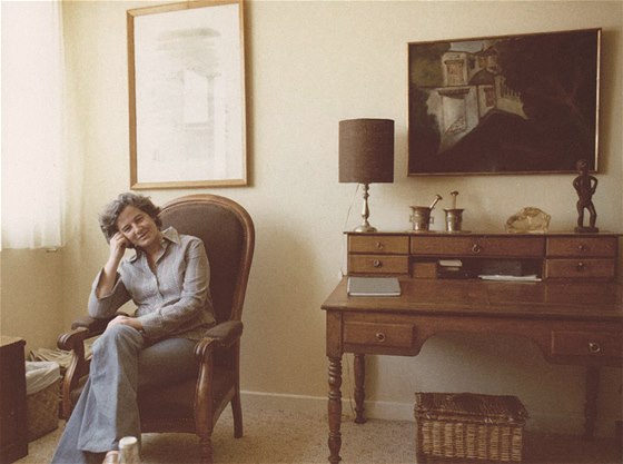 Staa Fleischmannová v roce 1977 v paíském byt