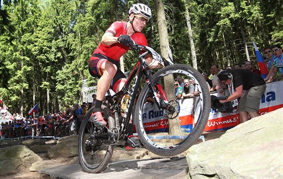 Cyklistický maraton Malevil Cup v Luických horách bude mít letos jet lepí obsazení ne jindy. Pijede napíklad olympijský vítz Jaroslav Kulhavý (na snímku), bronzový medailista z ME Jan karnitzl a ada zahraniních jezdc.