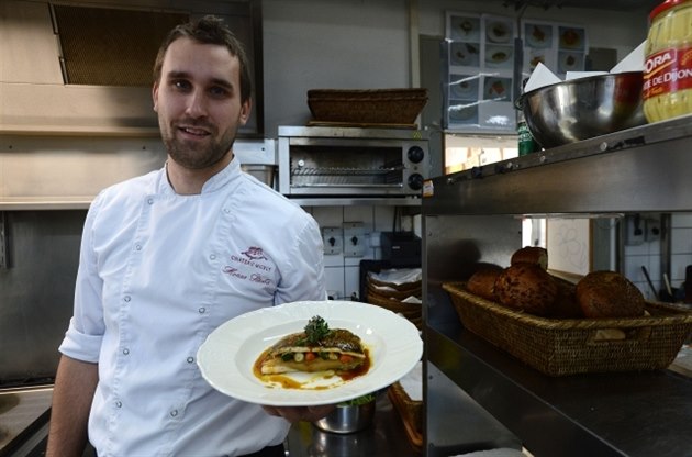 Jan trba, éfkucha zámecké restaurace Piano Nobile v hotelu Chateau Mcely....