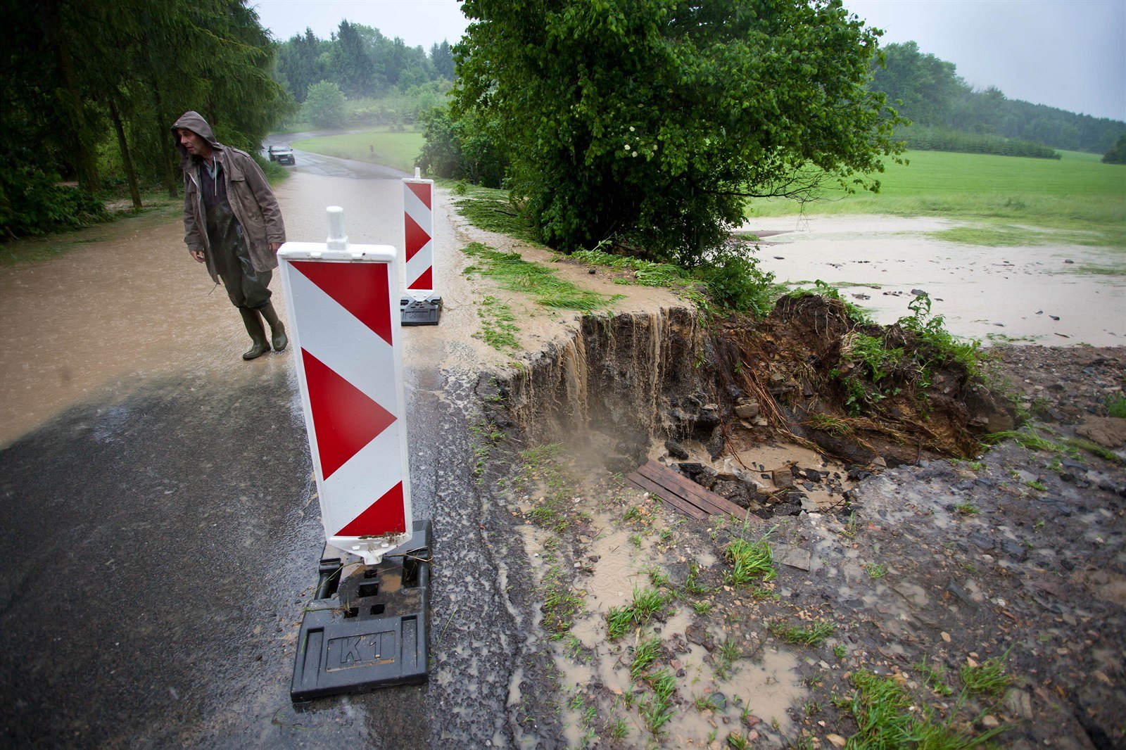 Následky bouřek na Rychnovsku (27. května 2014) Následky bouřek na Rychnovsku (27. května 2014)