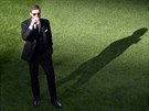 panlský fotbalista Xabi Alonso z Realu Madrid nemohl kvli disciplinárnímu...