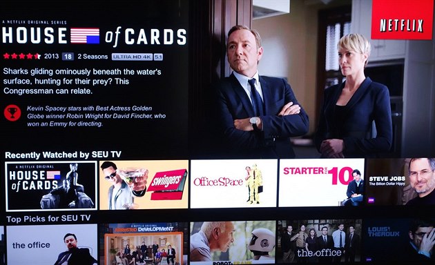 Sony 4K: House of Cards na Netflixu Sony 4K: House of Cards na Netflixu