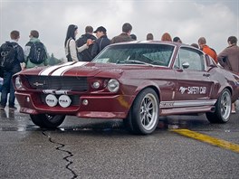 Sraz Ford Mustang na praském Letiti Václava Havla.