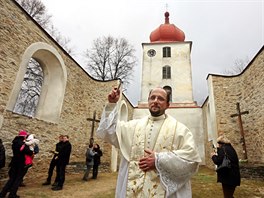 V listopadu 2013 se v kostele sv. Jana Ktitele ve Vysok konala bohosluba u...