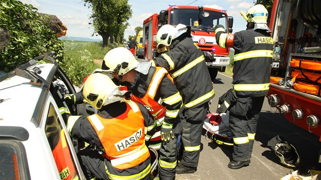 Hasii zrann vyprostili a pedali zchranm.