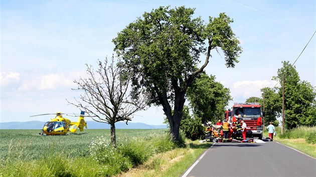 Nehoda se stala v nedli po poledni u Havran na Mostecku.