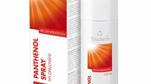 Regeneran sprej po opalovn s panthenolem, Trioderm, 150 ml za 113 K