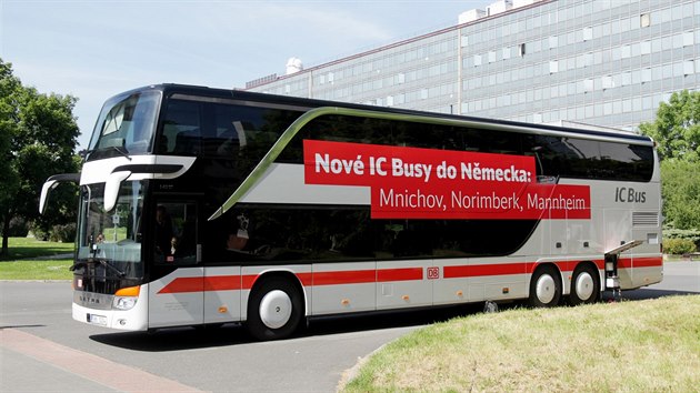 Nové autobusy Setra spolenost Student Agency vypraví z Prahy do Mnichova.