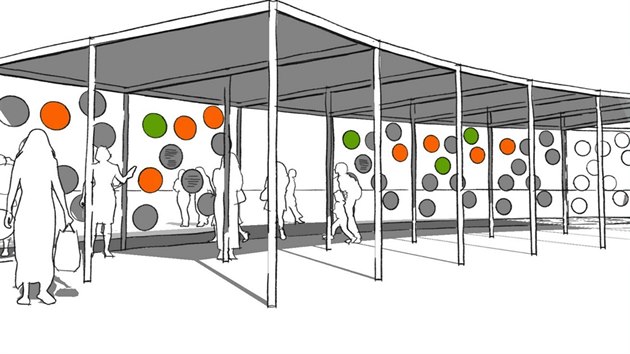Nmet architekti by ve Vkovicch postavili pavilony pipomnajc okoln lzn.