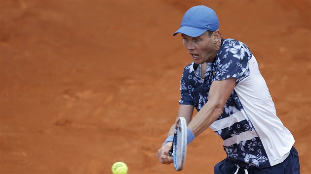 Tom Berdych v prvnm kole Roland Garros