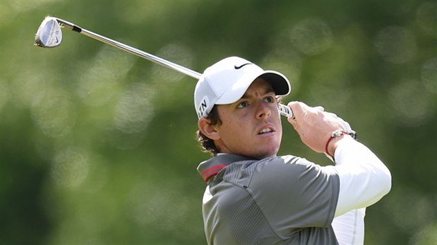 Rory Mcilroy na turnaji BMW PGA Championship ve Wentworthu