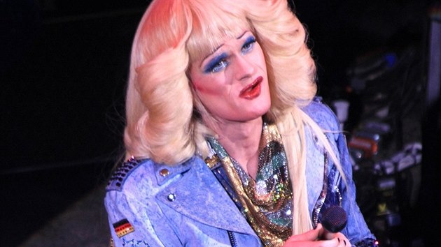 Neil Patrick Harris v muziklu Hedwig And The Angry Inch (New York, 31. bezna 2014)