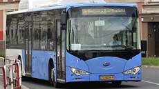 Ostrava v roce 2014 zkoušela čínský elektrobus. Ostrava v roce 2014 zkoušela čínský elektrobus.