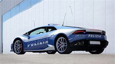 Nové Lamborghini Huracán LP 610-4 ve službách italské policie Nové Lamborghini Huracán LP 610-4 ve službách italské policie