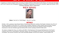 ínský armádní hacker Wen Xin Yu (alias "WinXYHappy" nebo "Win_XY")