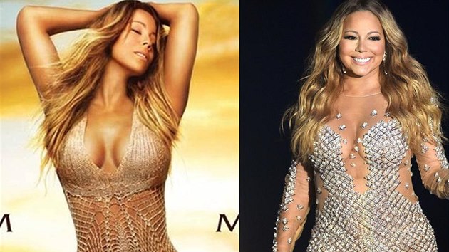 Mariah Carey na obalu alba zzran zhubla.