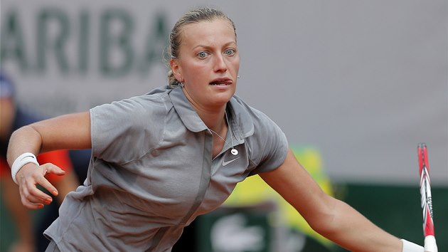 Petra Kvitov bojuje ve 3. kole Roland Garros proti Svtlan Kuzncovov. 