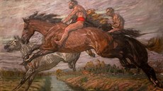 Opočno vystavuje originály Františka Kupky Naše zahrada v Puteaux, Dům malíře... Opočno vystavuje originály Františka Kupky Naše zahrada v Puteaux, Dům malíře...