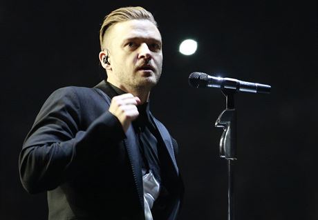Justin Timberlake vystoupil 3.6. 2014 v prask O2 arn.