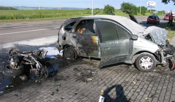 Pi dopravní nehod v brnnské Líni zemel v pátek 6. ervna asn ráno...