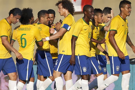 tyikrát se radovali fotbalisté Brazílie z gólu v pípravném duelu s Panamou....