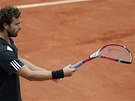 NIIV ZLOBA. Ernests Gulbis zkoum, co s jeho raketou udlal jeho vbuch