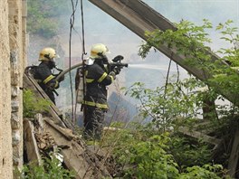 Olomoutí hasii a záchranái nacviovali zásah u výbuchu plynu na pile.
